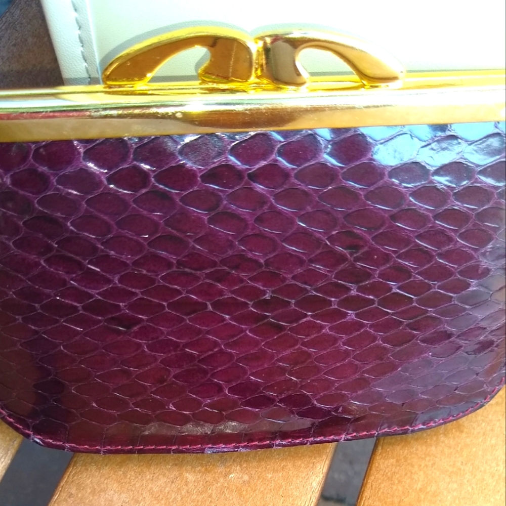 Noblesse Genuine Snake Leather Coin Purse of Spain